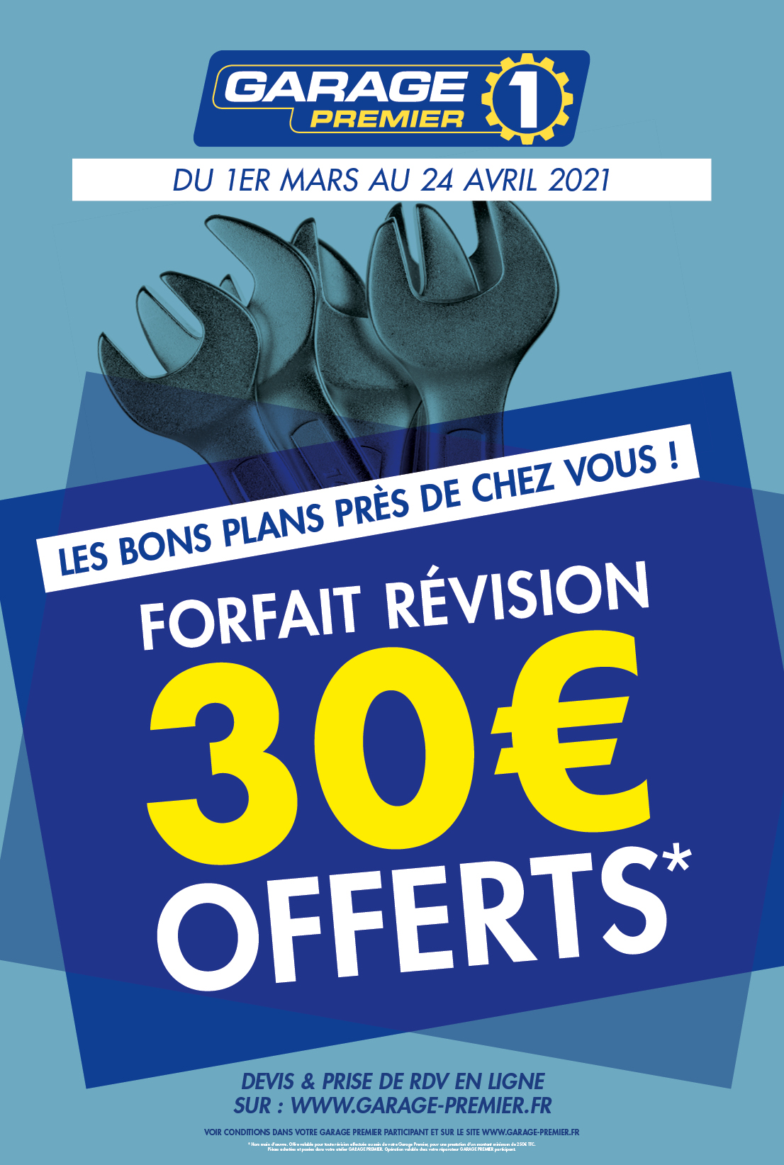 offre révision 30€ euros pas cher automobile garage Lunel Montpellier Nîmes